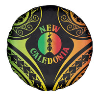 New Caledonia Day Spare Tire Cover Polynesian Curves Reggae Color LT05 - Polynesian Pride