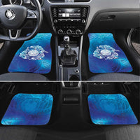 Marshall Islands Manit Day Car Mats Tribal Dolphin With Marshall Seal - Polynesian Pride