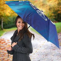 Marshall Islands Manit Day Umbrella Tribal Dolphin With Marshall Seal - Polynesian Pride