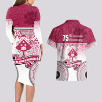 adi-cakobau-school-couples-matching-long-sleeve-bodycon-dress-and-hawaiian-shirt-75th-anniversary