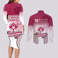 adi-cakobau-school-couples-matching-long-sleeve-bodycon-dress-and-long-sleeve-button-shirts-75th-anniversary