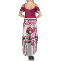 Adi Cakobau School Summer Maxi Dress 75th Anniversary LT05 - Polynesian Pride