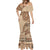 Samoa Siapo Pattern Simple Style Mermaid Dress LT05 - Polynesian Pride
