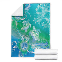 Polynesia Sea Turtle Couple Blanket I Am Turtley In Love With You