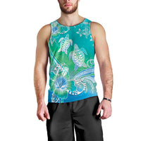 Polynesia Sea Turtle Couple Men Tank Top I Am Turtley In Love With You