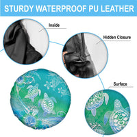 Polynesia Sea Turtle Couple Spare Tire Cover I Am Turtley In Love With You