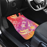 Polynesia Sea Turtle Couple Car Mats One Soul One Love