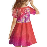 Polynesia Sea Turtle Couple Family Matching Short Sleeve Bodycon Dress and Hawaiian Shirt One Soul One Love