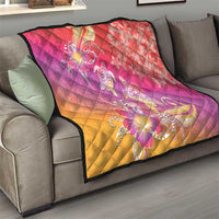 Polynesia Sea Turtle Couple Quilt One Soul One Love