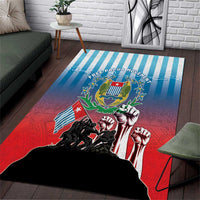 Free West Papua Area Rug One People One Soul Unique Style - Polynesian Pride