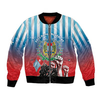 Personalised Free West Papua Bomber Jacket One People One Soul Unique Style - Polynesian Pride