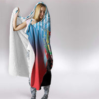 Free West Papua Hooded Blanket One People One Soul Unique Style - Polynesian Pride
