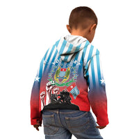 Personalised Free West Papua Kid Hoodie One People One Soul Unique Style - Polynesian Pride