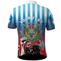 Personalised Free West Papua Polo Shirt One People One Soul Unique Style - Polynesian Pride