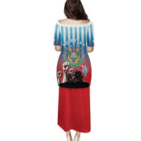 Personalised Free West Papua Puletasi One People One Soul Unique Style - Polynesian Pride