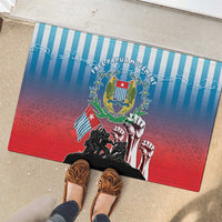 Free West Papua Rubber Doormat One People One Soul Unique Style LT05 - Polynesian Pride