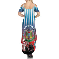 Personalised Free West Papua Summer Maxi Dress One People One Soul Unique Style - Polynesian Pride