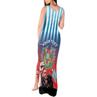 Personalised Free West Papua Tank Maxi Dress One People One Soul Unique Style - Polynesian Pride