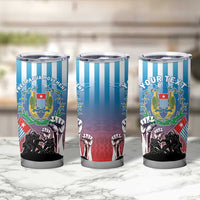Personalised Free West Papua Tumbler Cup One People One Soul Unique Style - Polynesian Pride