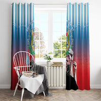 Free West Papua Window Curtain One People One Soul Unique Style - Polynesian Pride