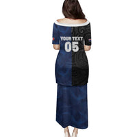 France And New Zealand Rugby Custom Family Matching Puletasi and Hawaiian Shirt Les Bleus Rooster With Maori Tiki - Polynesian Pride