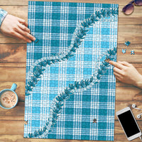 Blue Hawaii Palaka Puzzle Hawaiian Pikake Lei