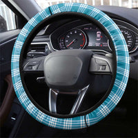 Blue Hawaii Palaka Steering Wheel Cover Hawaiian Pikake Lei LT05 - Polynesian Pride