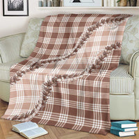 Beige Hawaii Palaka Blanket Hawaiian Pikake Lei LT05 - Polynesian Pride
