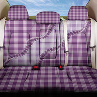 Violet Hawaii Palaka Back Car Seat Cover Hawaiian Pikake Lei LT05 One Size Violet - Polynesian Pride