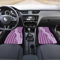Violet Hawaii Palaka Car Mats Hawaiian Pikake Lei