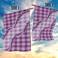 Violet Hawaii Palaka Garden Flag Hawaiian Pikake Lei