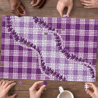 Violet Hawaii Palaka Puzzle Hawaiian Pikake Lei
