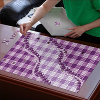 Violet Hawaii Palaka Puzzle Hawaiian Pikake Lei