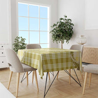 Yellow Hawaii Palaka Tablecloth Hawaiian Pikake Lei