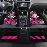 Hawaii Maui Upena Kiloi Car Mats Kakau Tribal Pattern Pink Version