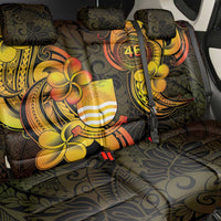 Personalised Kiribati Independence Day Back Car Seat Cover 46th Anniversary