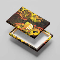 Personalised Kiribati Independence Day Canvas Wall Art 46th Anniversary