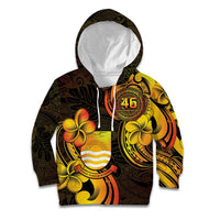 Personalised Kiribati Independence Day Kid Hoodie 46th Anniversary
