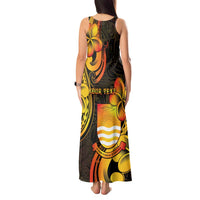 Personalised Kiribati Independence Day Tank Maxi Dress 46th Anniversary