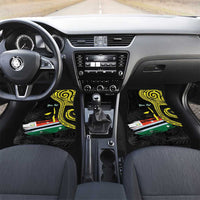Vanuatu Penama Day Car Mats Grunge Flag Style - Polynesian Pride