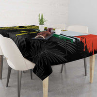Vanuatu Penama Day Tablecloth Grunge Flag Style - Polynesian Pride