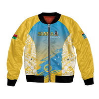 Personalised Vanuatu Sanma Day Bomber Jacket Special Style - Polynesian Pride