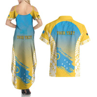Personalised Vanuatu Sanma Day Couples Matching Summer Maxi Dress and Hawaiian Shirt Special Style - Polynesian Pride