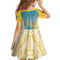 Personalised Vanuatu Sanma Day Family Matching Off The Shoulder Long Sleeve Dress and Hawaiian Shirt Special Style LT05 - Polynesian Pride