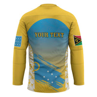 Personalised Vanuatu Sanma Day Hockey Jersey Special Style LT05 - Polynesian Pride
