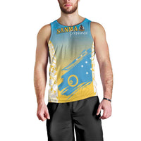 Personalised Vanuatu Sanma Day Men Tank Top Special Style - Polynesian Pride