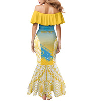 Personalised Vanuatu Sanma Day Mermaid Dress Special Style - Polynesian Pride