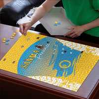 Vanuatu Sanma Day Puzzle Special Style - Polynesian Pride