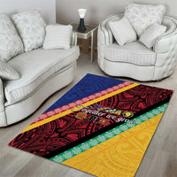 Love Torba PNG Day Area Rug Together We Grow - Polynesian Pride