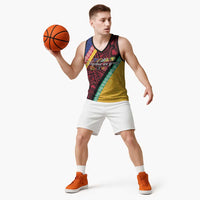 Love Torba PNG Day Basketball Jersey Together We Grow - Polynesian Pride